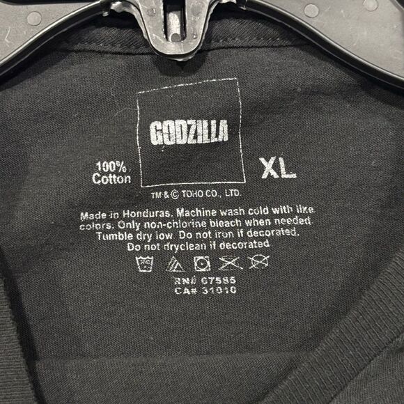 Godzilla | King of the Monsters Men’s Black Graphic T Shirt Size XL - Picture 12 of 12